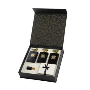 Matte Black Magnetic Folding Perfume Gift Box