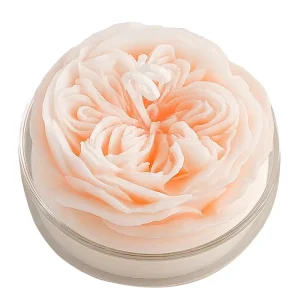 Melissa Valentine’s Day Romantic Proposal Aromatherapy Glass Scented Candle Solid Fresh Fragrance Eau De Parfum for Women Modern