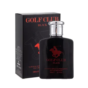 Men’s 100ml Eau De Toilette Business Polo Series Black Woody Fragrant Perfume Alluring Woody Fragrance