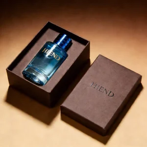 Men’s Perfume Bottle Cylindrical Heavy Base Glass Reed Diffuser OEM Private Label Custom Glass Bottle