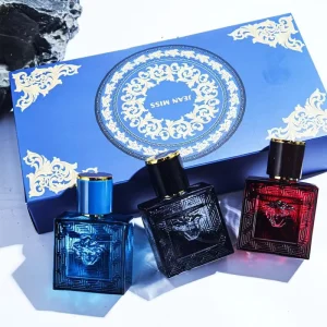 Men’s Perfume Sets Cologne Three Piece Sets Long Lasting Perfume Gift Boxes