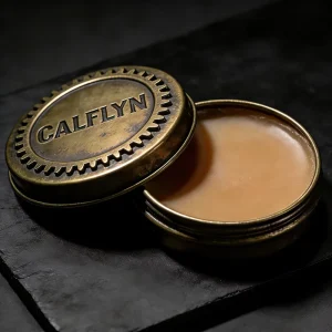 Mens Solid Perfume Balm Cologne Vintage with Gear Pattern Long Lasting Scent Portable Rustic Design Gentleman Fragrance Bar