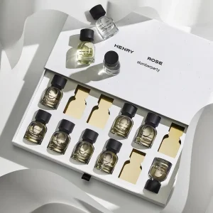 Mini Fragrances Perfume Gift Set for Women Sample Size with Classic Jasmine Scent Bottle Shape