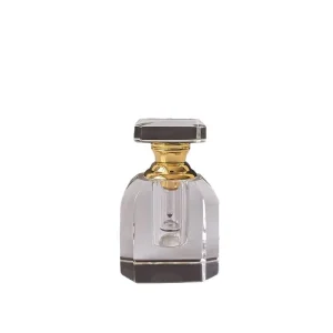Mini K9 Crystal Perfume Bottle Refillable 3ml Luxury Clear Rectangle Shape Fairy Theme Gift Box Laser Engraved Natural Stone