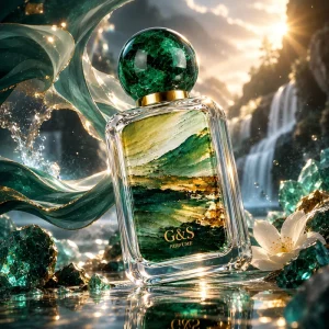 Mini Perfume Bottle Travel Luxury Glass Vial Perfume Spray Glass Bottle Unisex with Round Cap