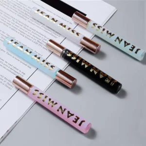 Mini Perfume Roll-On Fruity Floral Scent for Women Regular Size Travel Set with Fresh Effects Gift