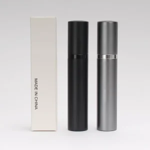 Mini Personalized Travel Perfume Atomizer Recyclable Empty Pocket New Design Bottle with Screw Cap for Men on Business Trip