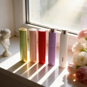 Mini Refillable Perfume 5ml Perfume Spray Fragrance Travel Size Portable Perfume Glass Atomizer Bottle