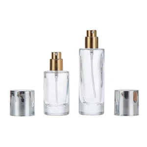 Mini Small Portable Refillable Perfume Travel Size 20 ml 30 ml 60 ml Clear Glass Perfume Spray Bottle