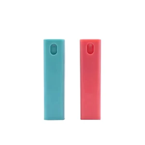 Mini Travel Pocket Perfume Bottle 10ML 15ML Square with Pump Sprayer and Screen Printing
