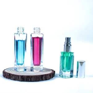 Multi Functional Empty Travel Refillable Transparent Mini Glass Spray Bottle Mini Glass Perfume Atomizer Bottle