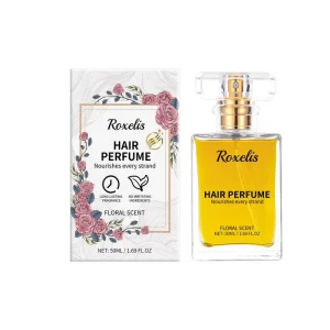 Natural Floral Scent Hair Smoothing Nourish Long lasting Fragrance Essential Oil Hair Perfume Mist Spray