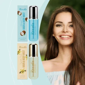 Natural Light Scent Refreshing Long-lasting Elegant Soft Fragrance Vanilla Coconut Hair & Body Perfume Spray Mist