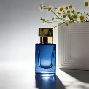New Model Travel Size Square Transparent Glass Perfume Atomizer Bottles 30ml 50ml 100ml Empty Refillable Spray Bottles