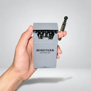 New Perfume Packaging Box Perfume Samples Inside Cigarette Packs 1ml 2ml 3ml 5ml Perfume Sample with Rubber Sticker