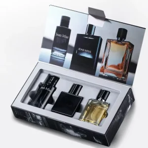 Niche Male Citrus Fragrance Gift Box 3 Bottles Different Scent Eau De Toilette Alcoholic Portable Perfume Set Birthday Gift