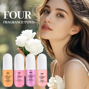 Non Alcohol Free Women’S Perfume Body Spray Fragrance Mist 4 Smell Vanilla Coconut Rose Lychee Parfum Factory