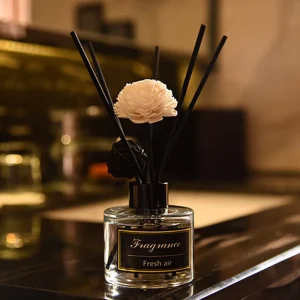 Non Fire Aromatherapy Long Lasting Fragrance Essential Oil Luxury Perfume Dried Flower Rattan Reed Diffuser