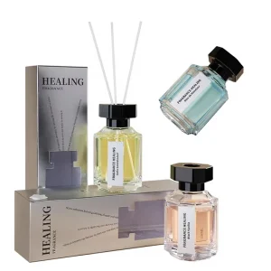 Non Fire Aromatherapy Perfume Rattan Court Series Model 8705 120ML Bathroom Bedroom Air Freshener 30-60 Days