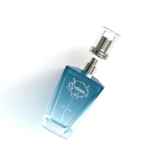 Nordic Style Luxury Custom Parfum Bottle 100 Ml Elegant Unisex Crimp Empty Perfume Spray Glass Bottle for Women