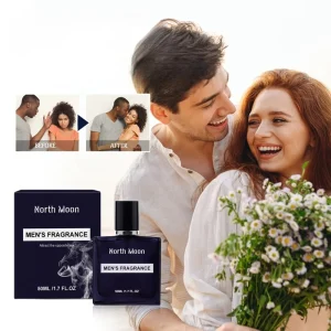 North Moon Men’s Bath Natural Fresh Dating Attract Opposite Sex Charming Portable Long Lasting Fragrance Cologne Men Perfume