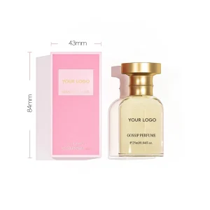 ODM OEM Supplier, Custom Logo, 25 mL Long-Lasting Fruity-Scented Body Spray for Women