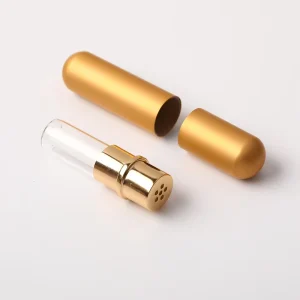 ODM OEM 5ml Diffuser Bottle Aromatherapy Refillable Perfume Atomizer with Cotton Swab Nasal Inhaler Bottle for Essential Oil