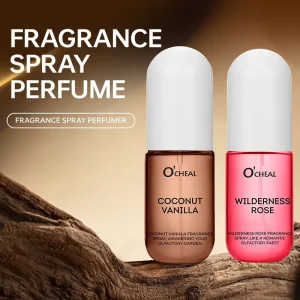 Unisex Coconut Rose Perfume Fragrance Long Lasting 50ml Small Bottle Body Eau De Parfum Spray