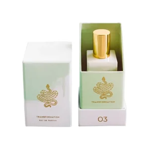 OEM Custom Elegant Luxury Cosmetic Serum Skin Care Gift Box with Logo Printing Embossing for Essential Oil Perfume Paper Box