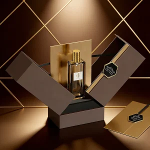 OEM Custom Logo Packaging for Luxury Perfume Bottle Oil Cosmetic Gift Magnetic Boxes Packaging Box for Perfume Packaging