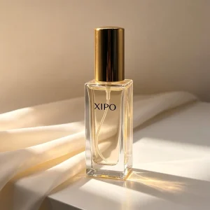 OEM Factory Design 30ml Luxury Square Natural Spray Glass Perfume Bottle with Screw Cap