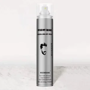 OEM High Quality Herbal 420mL Level 5 Strong Hold Aerosol Quick drying Organic Vegan Hypoallergenic Texturizing Spray Unisex