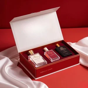 OEM Luxury High End Perfume Gift Box with Customized Logo for Anniversary or Valentine’s Day Gifts