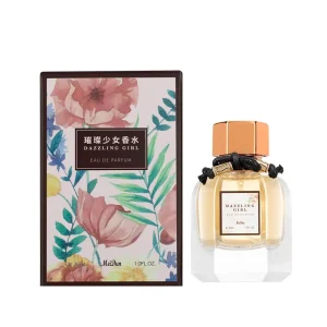 OEM ODM Custom Private Label Perfume Bright Girl Fruity Florals Scent Eau De Parfum Perfume for Women 30ml