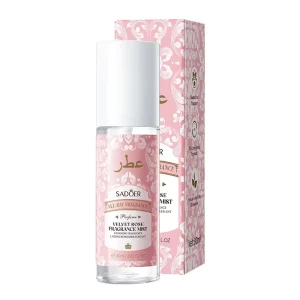 OEM ODM Custom Velvet Rose Body Deodorant Mist 24H Long Lasting Eliminate Sweat Odor Floral Scent Perfume Private Label