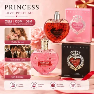 OEM ODM OBM Long lasting Genuine Eau De Toilette 100ML Natural Fresh Floral Fragrance Perfume Soft Romantic Body Spray