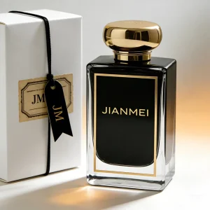 OEM ODM Unisex Perfume Spray Glass Bottle 30ml 50ml 100ml Rectangular Perfume Bottle with Box