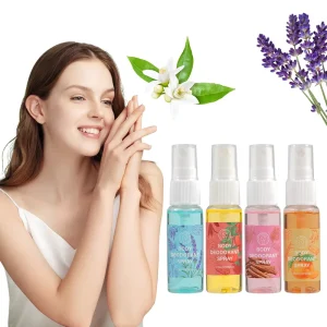 OEM Organic Body Spray Deodorant Perfume with Natural Plant Extracts Quick Dry & Long Lasting Fragrance 20ml