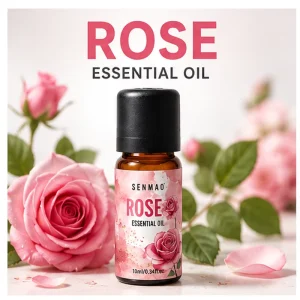 OEM Private Label Essential Oil 100% Pure Vegan Wildflower Rose Perfumes Hair Nail Skin Face Facial Body Massage Oil