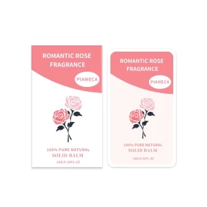 OEM Private Label Natural Long Lasting Travel Size Body Solid Balm Perfume Multiple Fragrances Portable Solid Perfume