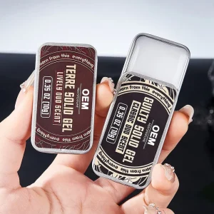 OEM Private Label Pocket Size Solid Perfume Lasting Men Solid Fragrance Men Cologne Solid Perfume Balm