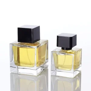 OEM Small Batch Customized Men’s Square Perfume Bottle 100ml Glass with Packaging Box Minimum Order 100pcs