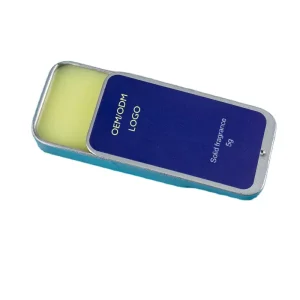 Oem Private Label Flower Fruit Metal Luxury Men Car Cologne Fragrances Cream Balm Solid Perfume for Men