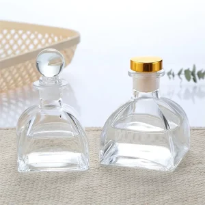 Office Aromatherapy Square Glass Bottle 100ml 150ml Customised Empty
