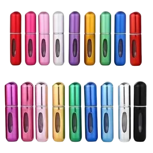 Oil Bottles With Roll on Refill Refillable Bottle 10ml Mini Spray 5ml Portable Atomizer Travel Perfume