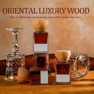 Oriental Luxe Wood Eau de Parfum Long Lasting Woody Notes Warm Elegant Fragrance for Daily Wear