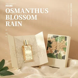 Osmanthus Rain Liquid Perfume Long lasting Fresh Floral Fragrance Aroma Gift Set