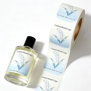 Perfume Bottle Label Custom Waterproof Bopp Matte Fragrance Oil Private Label Sticker Printing Cosmetic Label Top Brand PT