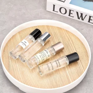 Perfume Bottle with Box Gift Luxury Perfume Bottle 15ML Perfume Dispensing Bottle Snap Laboratory Glass Perfume Bottle