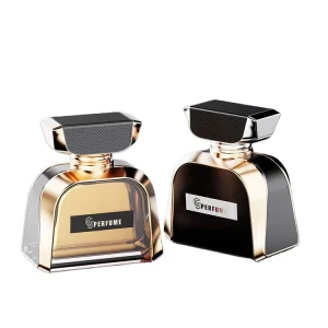 Perfume Fragrance Colored Bottles Design 100ml Perfume Bottle Crystal Amber Arabian Perfume Glass Bottle Sprays